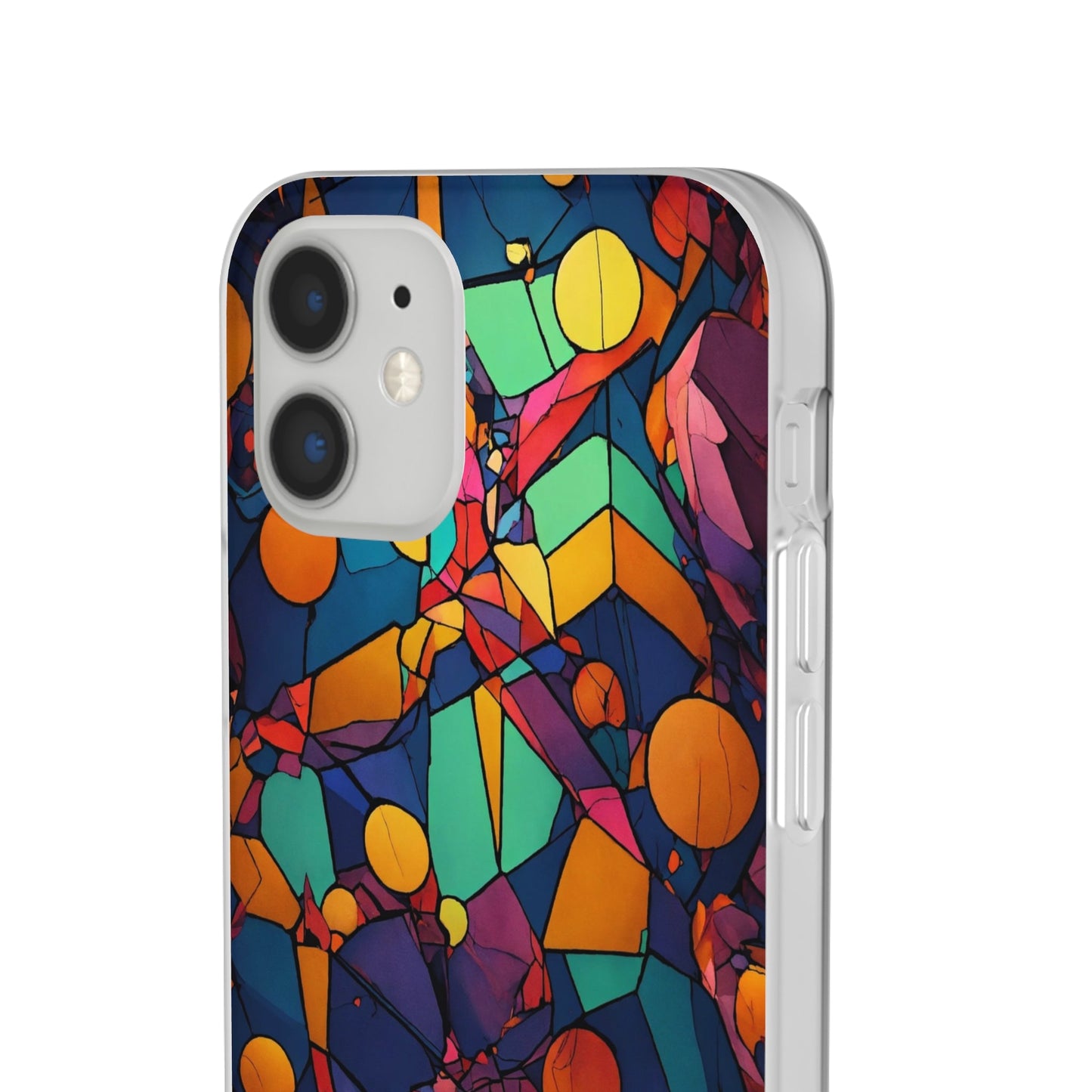 Colorful Shapes Flexi Case - Colorwink