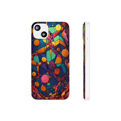 Colorful Shapes Flexi Case - Colorwink