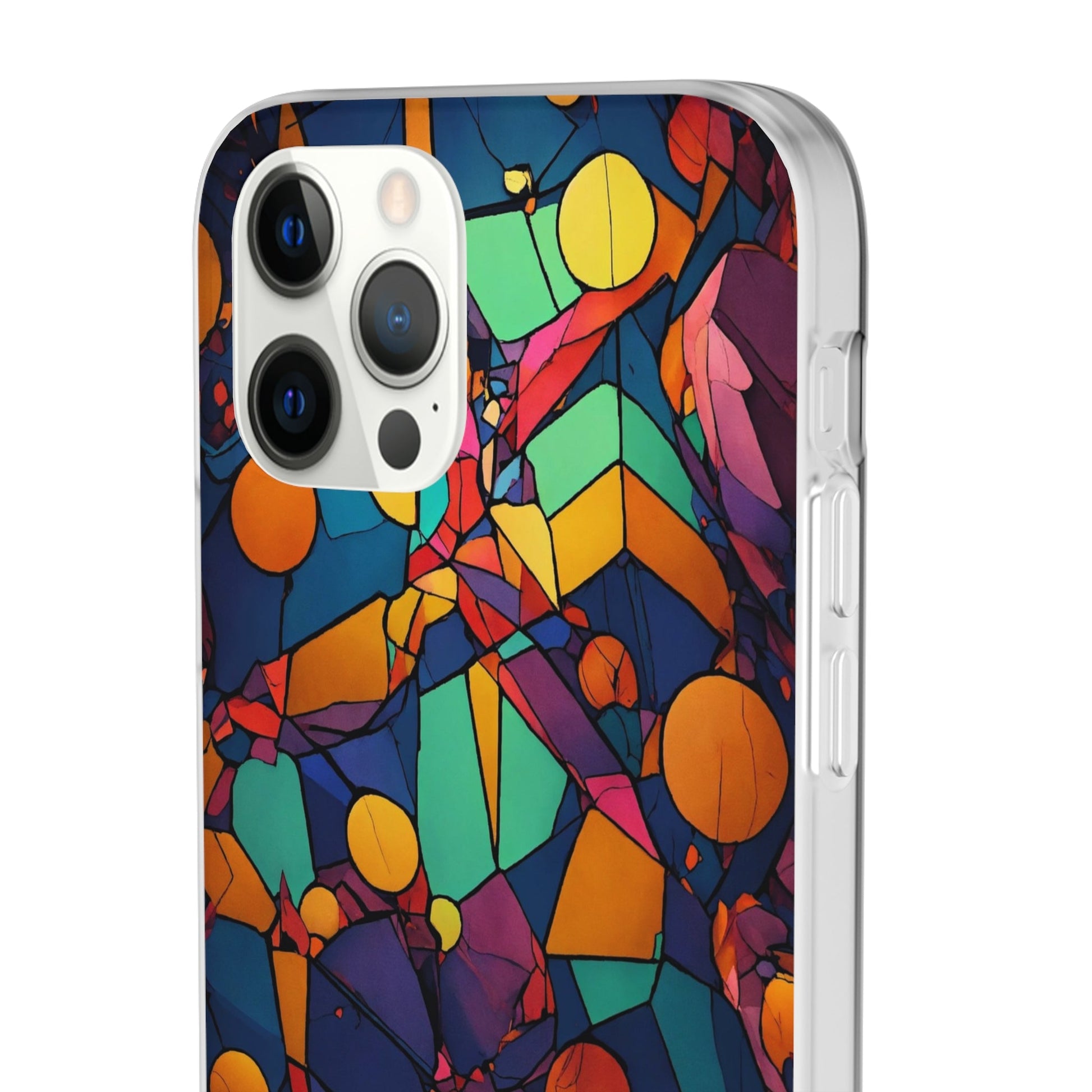 Colorful Shapes Flexi Case - Colorwink