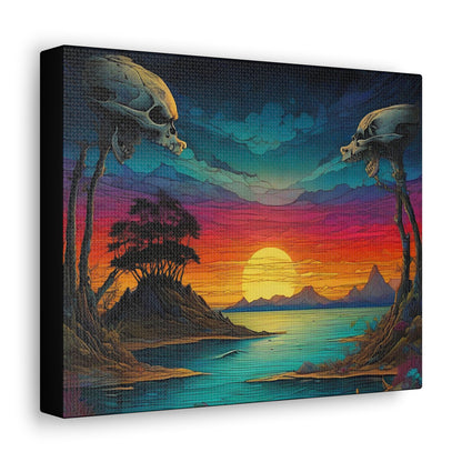 Colorful View Art Canvas - Colorwink