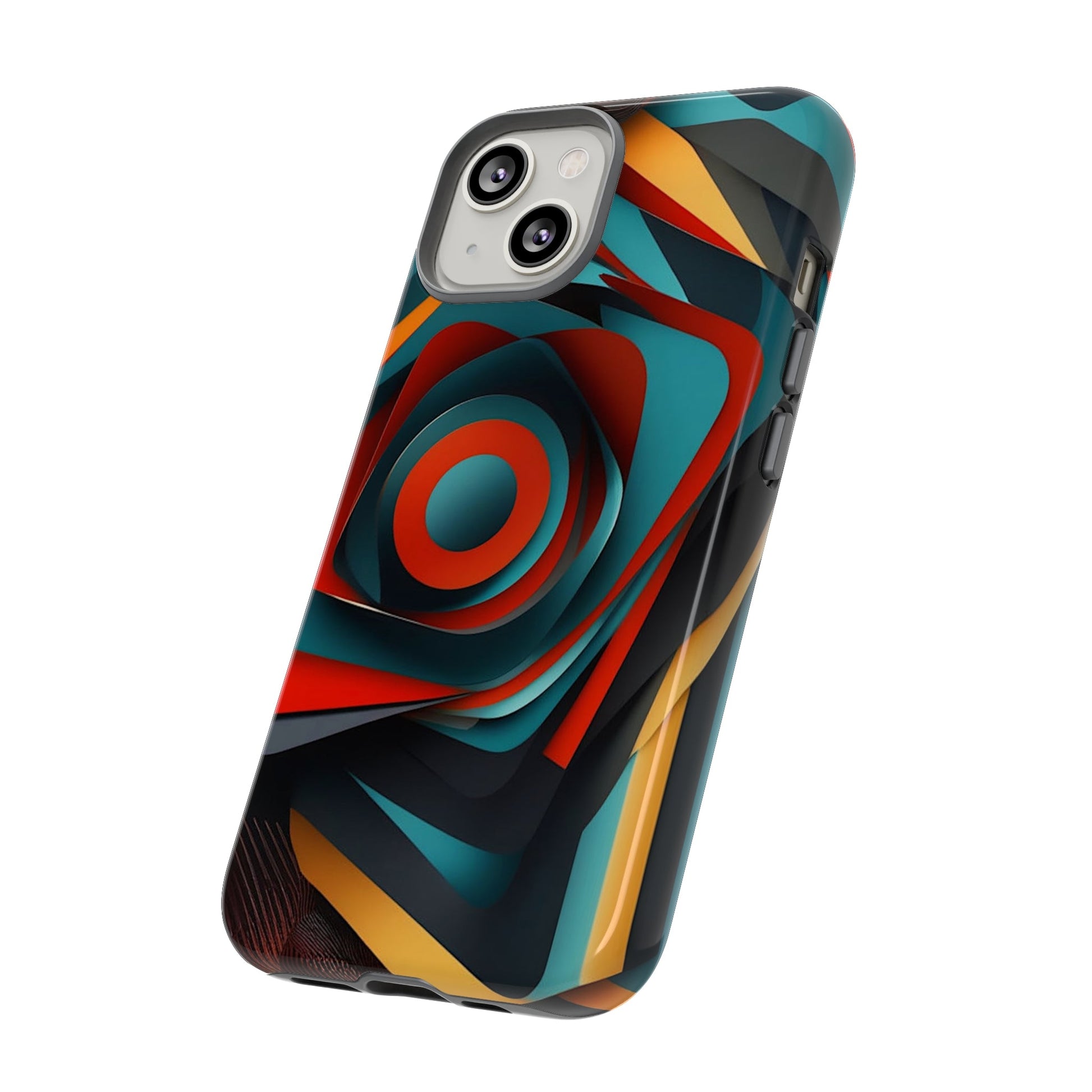 Concentric Circles Tough Case - Colorwink