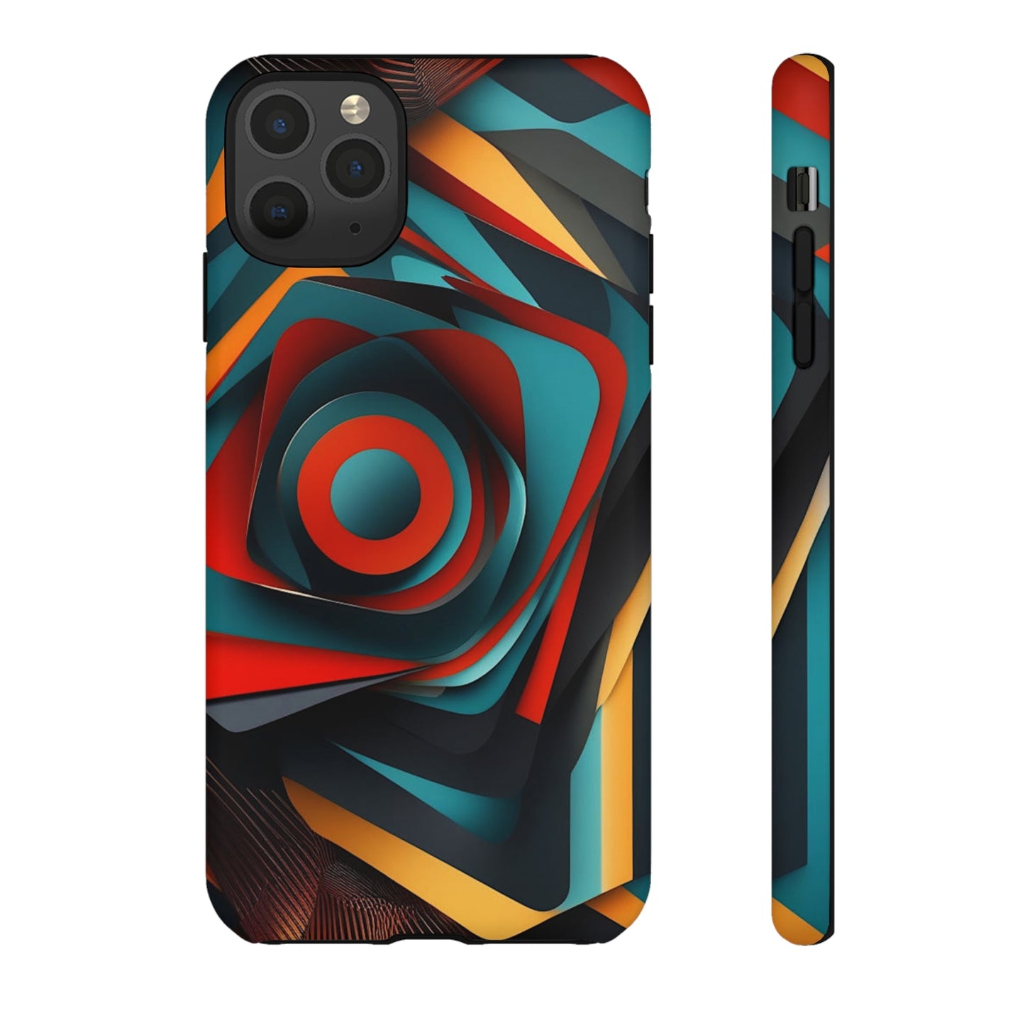 Concentric Circles Tough Case - Colorwink