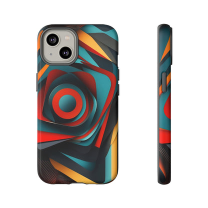 Concentric Circles Tough Case - Colorwink