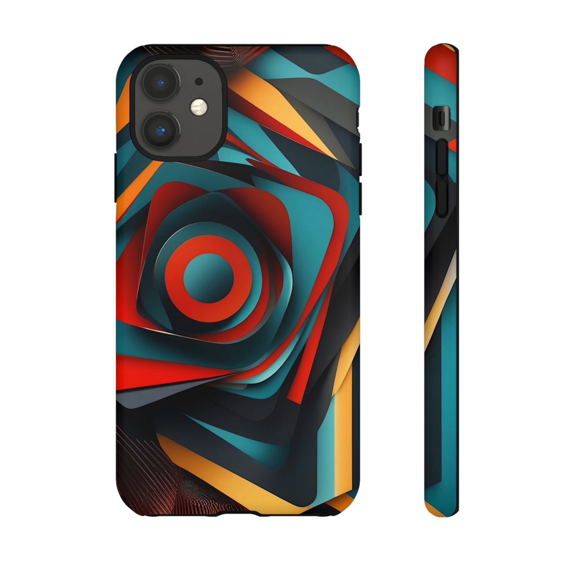 Concentric Circles Tough Case - Colorwink