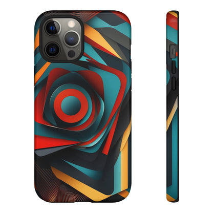 Concentric Circles Tough Case - Colorwink