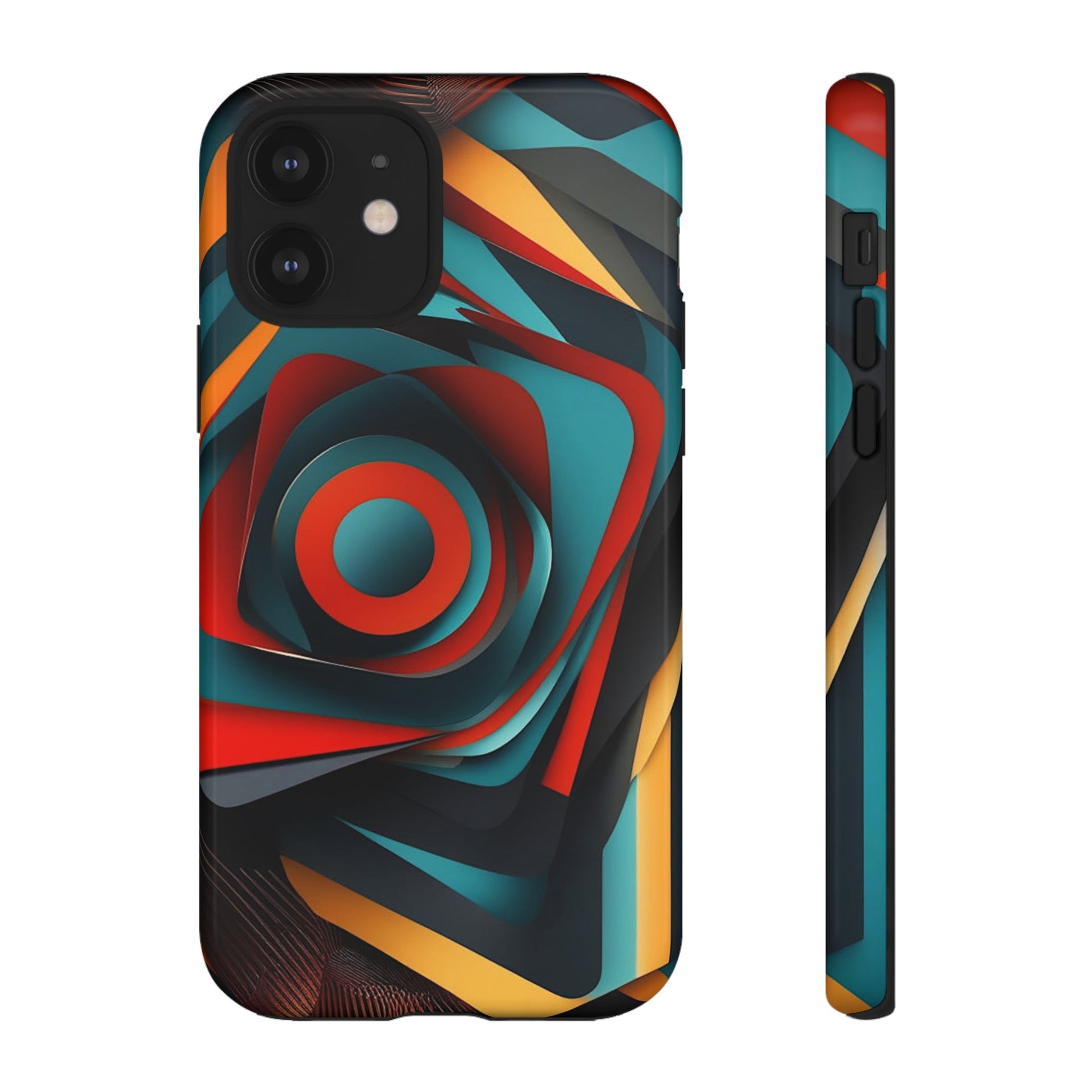 Concentric Circles Tough Case - Colorwink