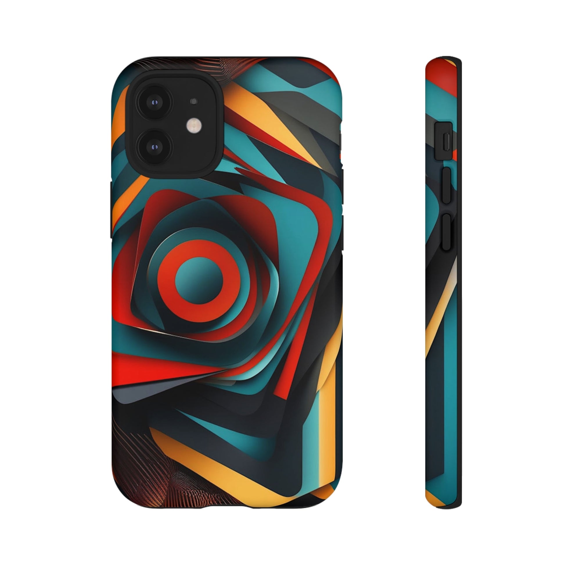 Concentric Circles Tough Case - Colorwink