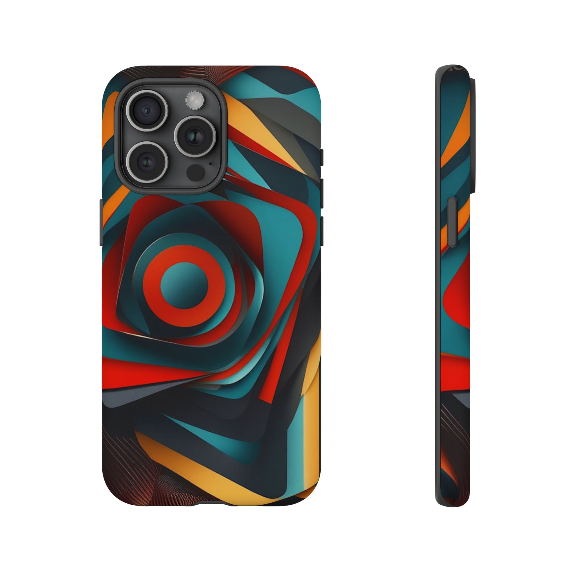 Concentric Circles Tough Case - Colorwink