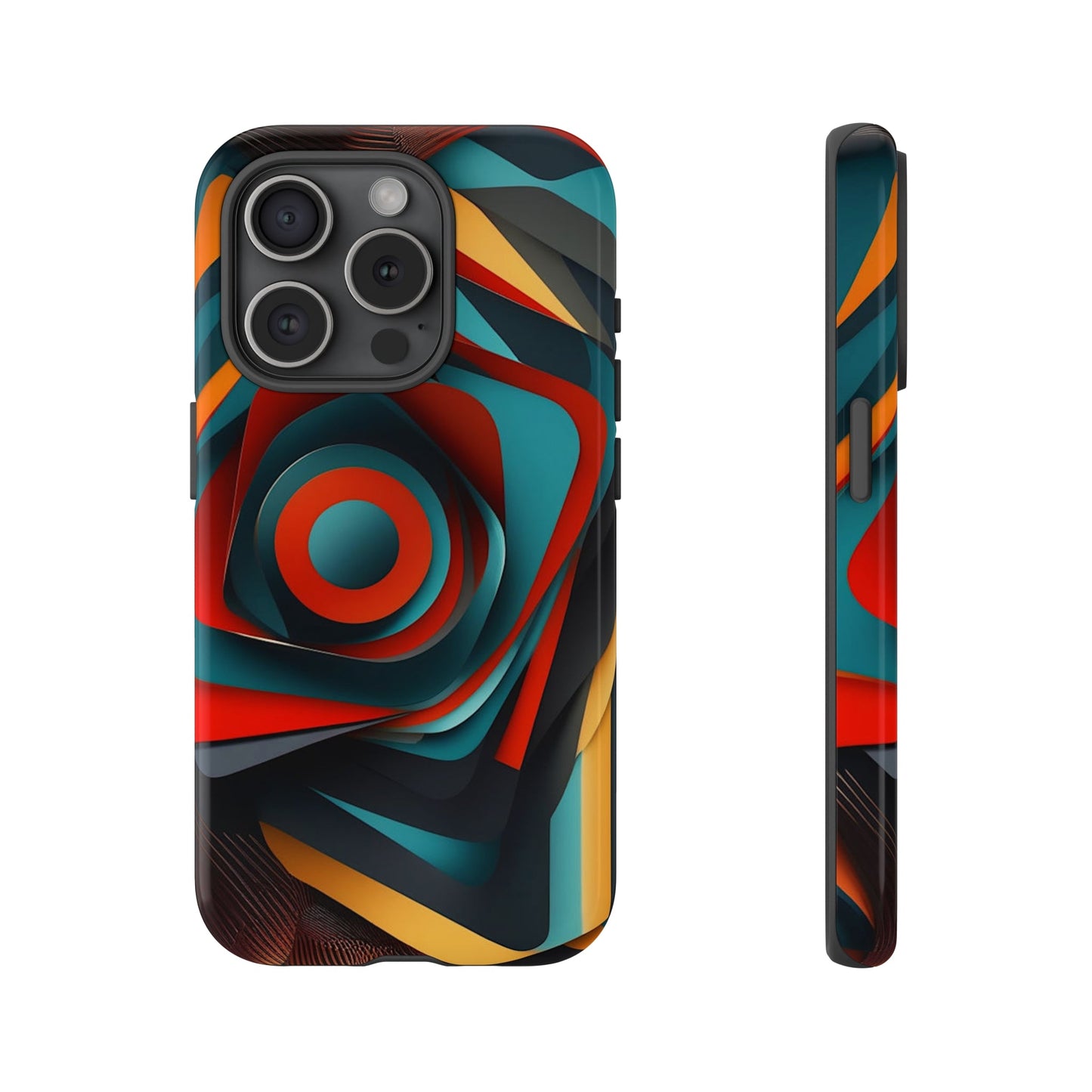 Concentric Circles Tough Case - Colorwink