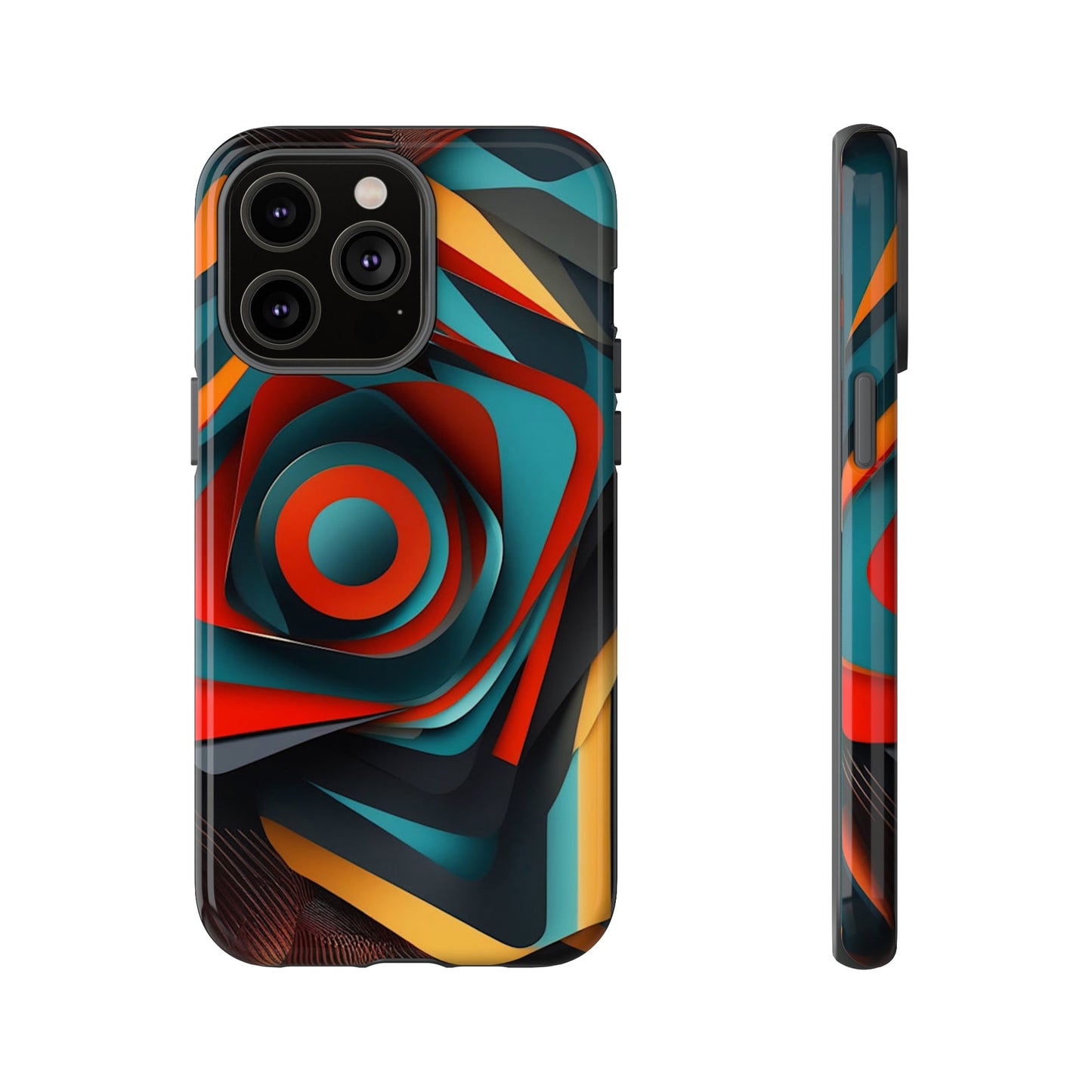 Concentric Circles Tough Case - Colorwink