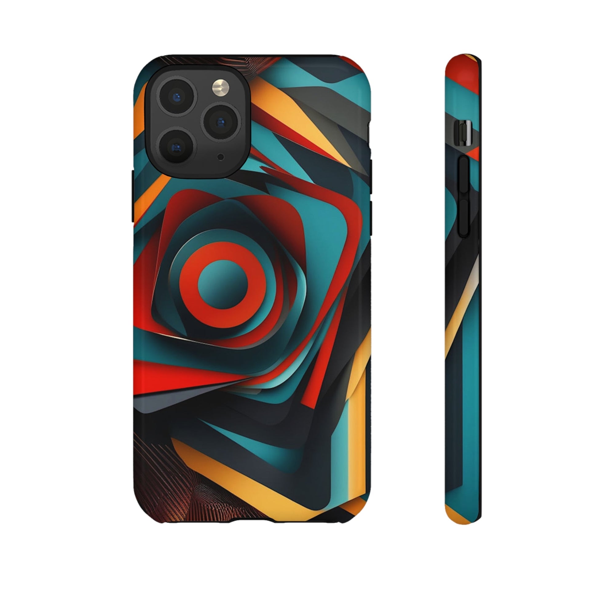 Concentric Circles Tough Case - Colorwink