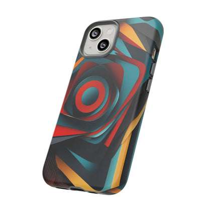 Concentric Circles Tough Case - Colorwink