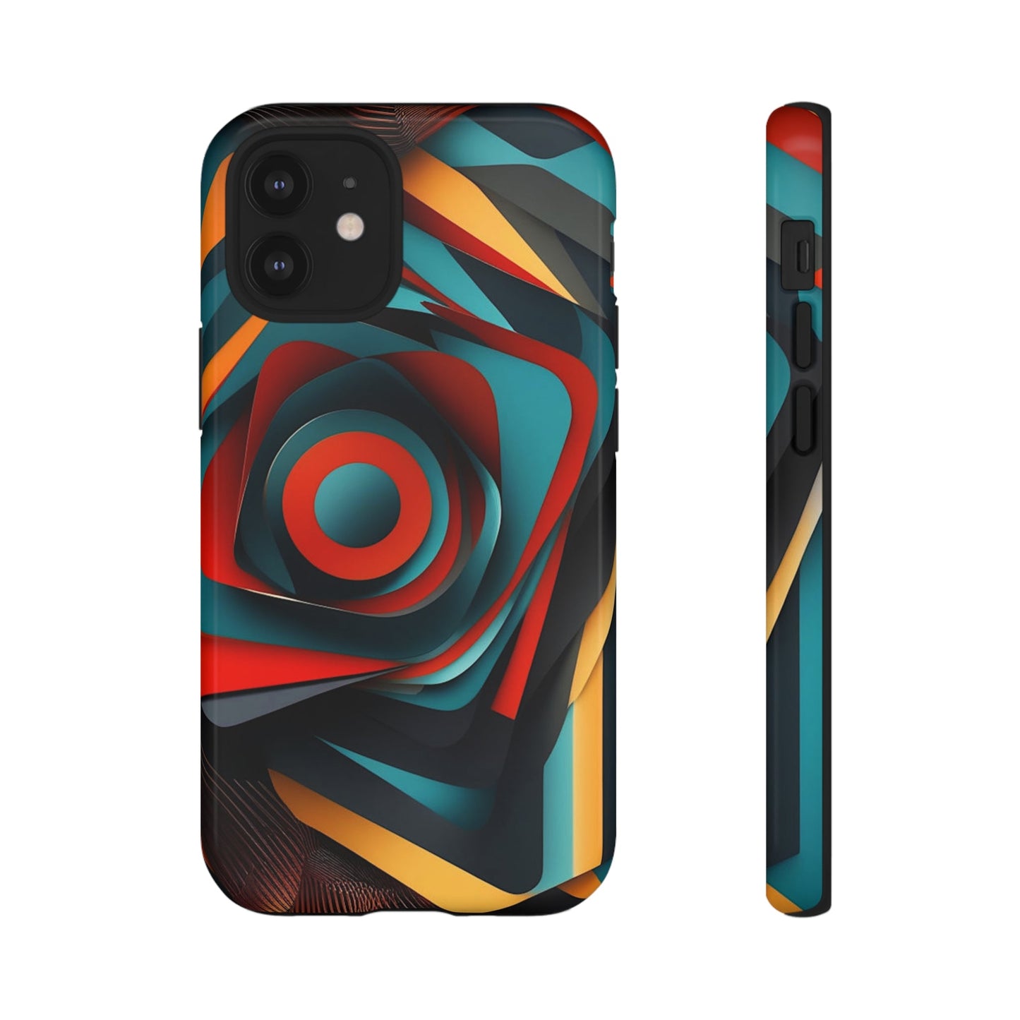 Concentric Circles Tough Case - Colorwink