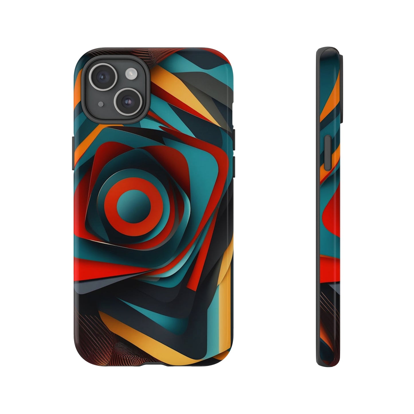 Concentric Circles Tough Case - Colorwink