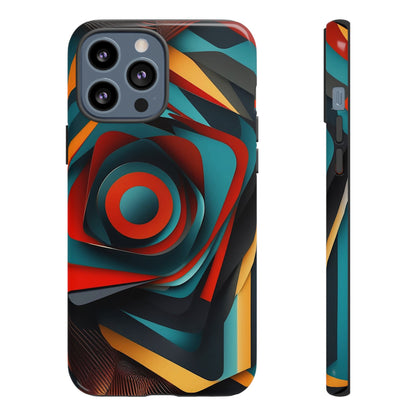 Concentric Circles Tough Case - Colorwink