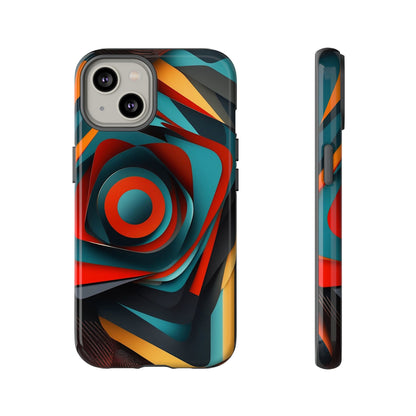 Concentric Circles Tough Case - Colorwink