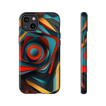 Concentric Circles Tough Case - Colorwink