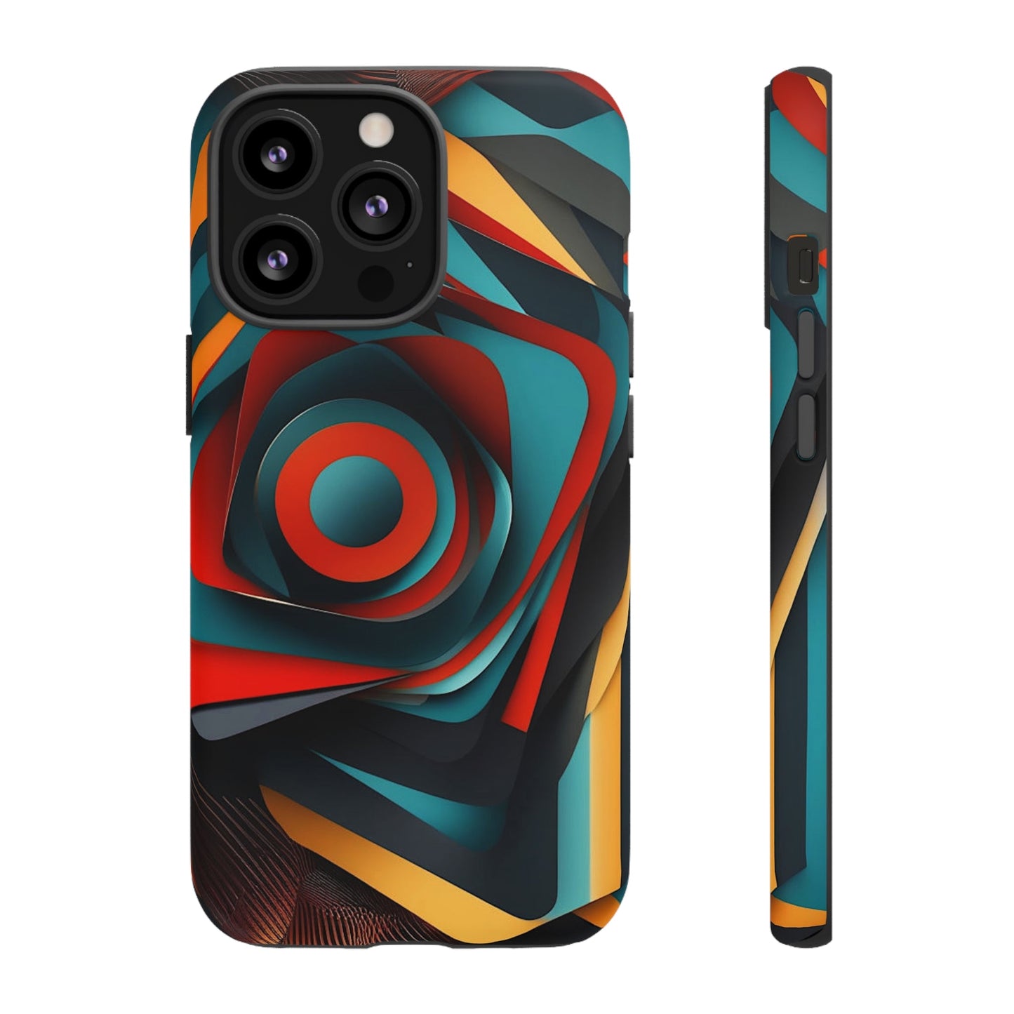 Concentric Circles Tough Case - Colorwink