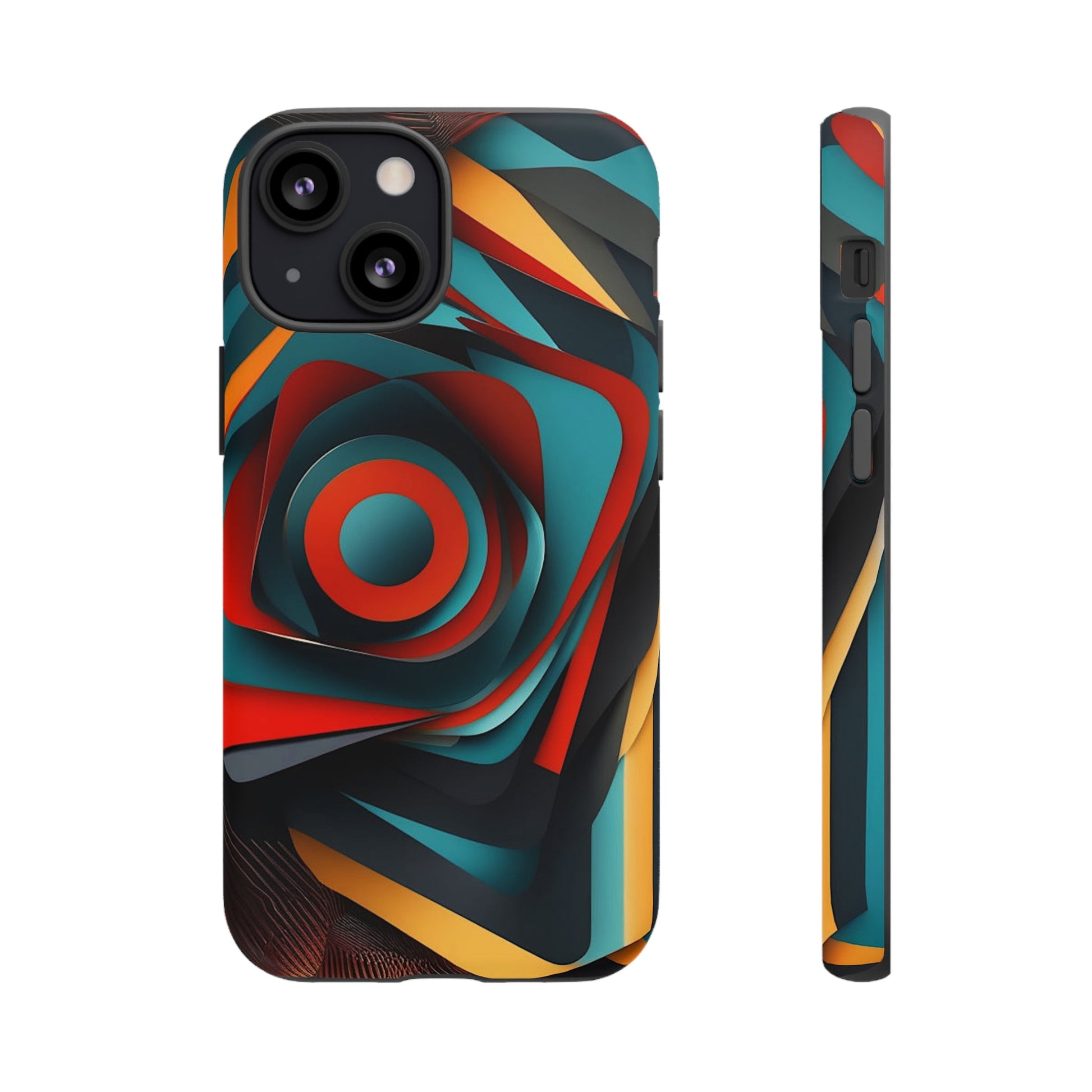 Concentric Circles Tough Case - Colorwink