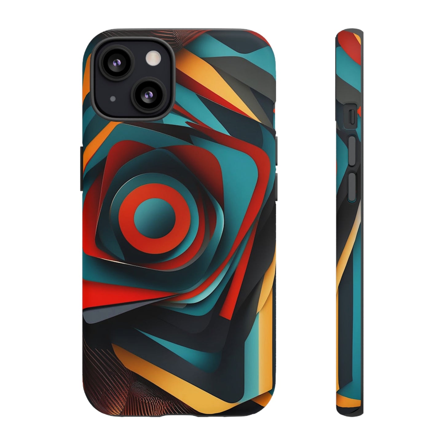 Concentric Circles Tough Case - Colorwink