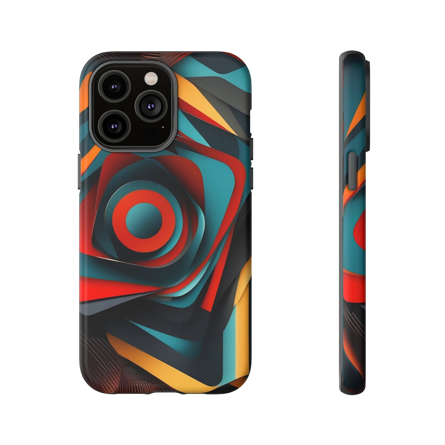 Concentric Circles Tough Case - Colorwink