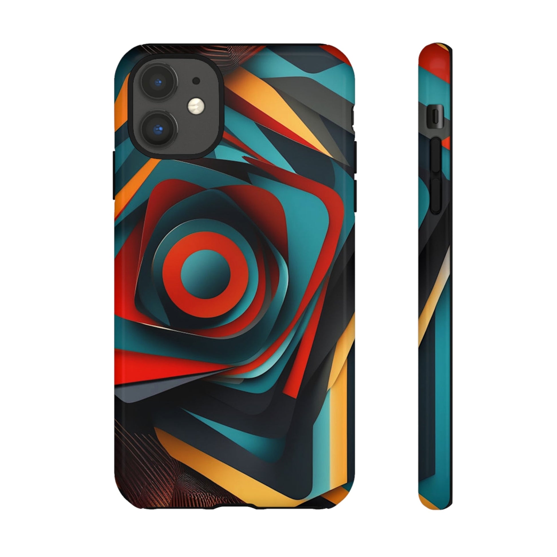 Concentric Circles Tough Case - Colorwink