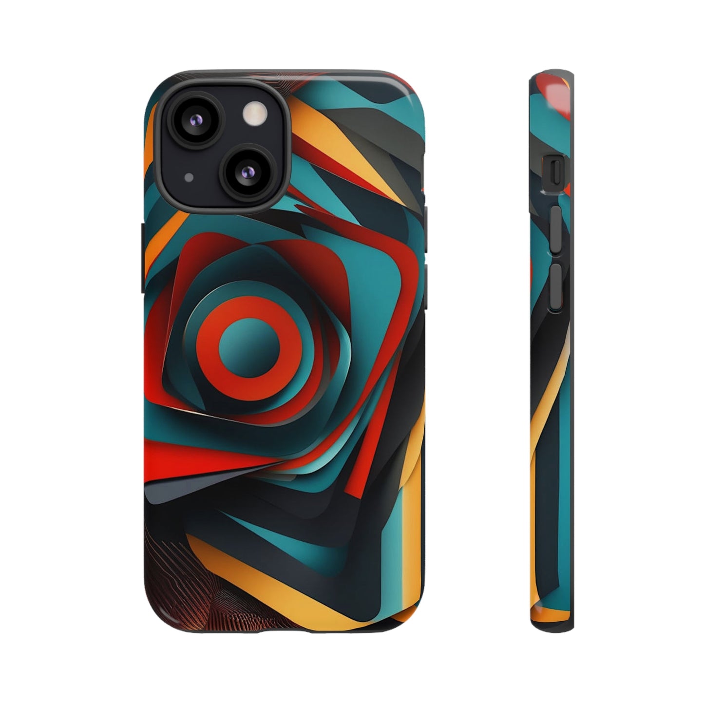 Concentric Circles Tough Case - Colorwink