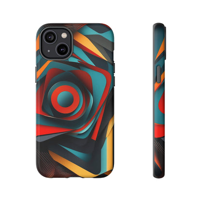 Concentric Circles Tough Case - Colorwink