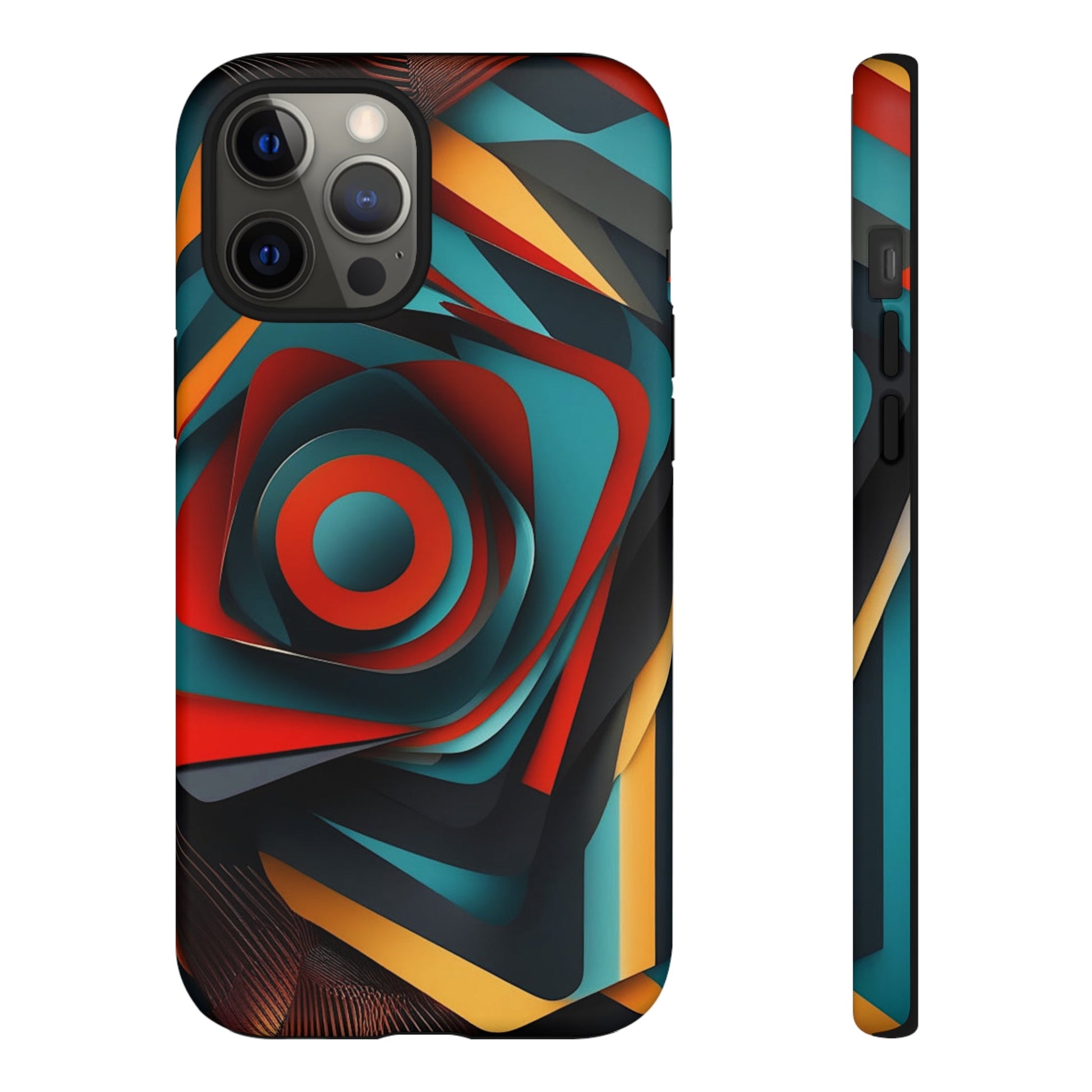 Concentric Circles Tough Case - Colorwink