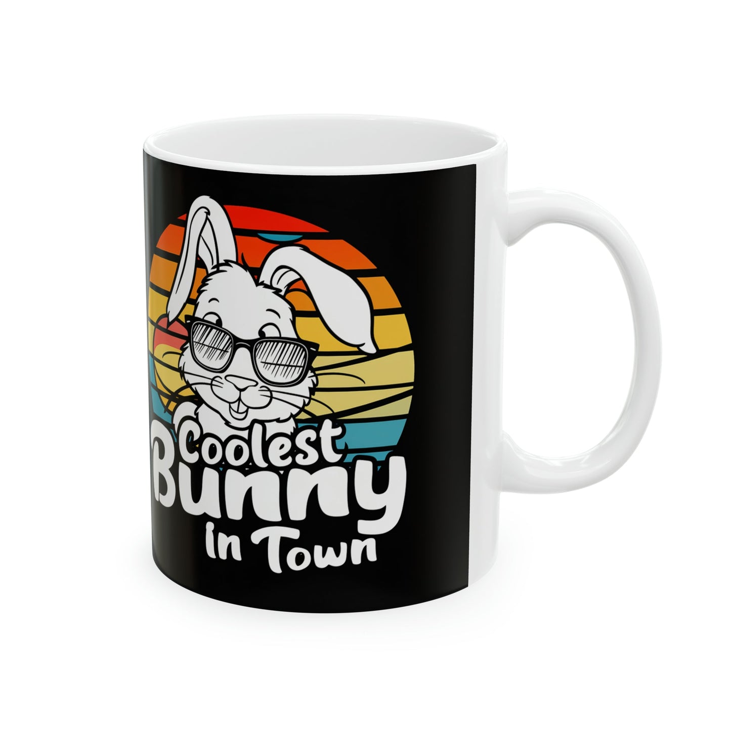 Coolest Bunny Coffee Mug - Colorwink