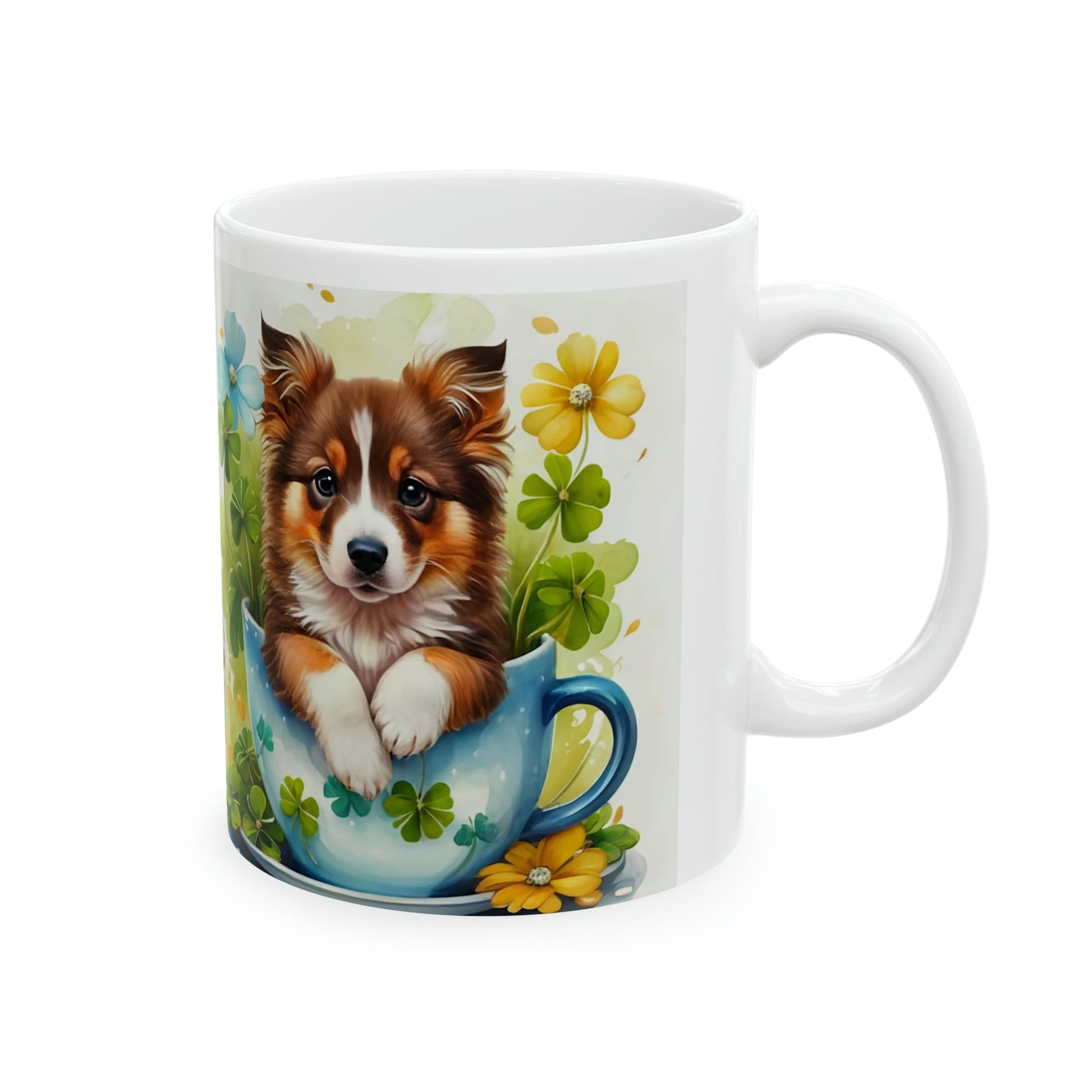 Corgi Puppy Ceramic Mug - Colorwink