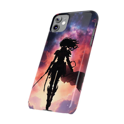 Cosmic Guardian Woman Slim Case - Colorwink