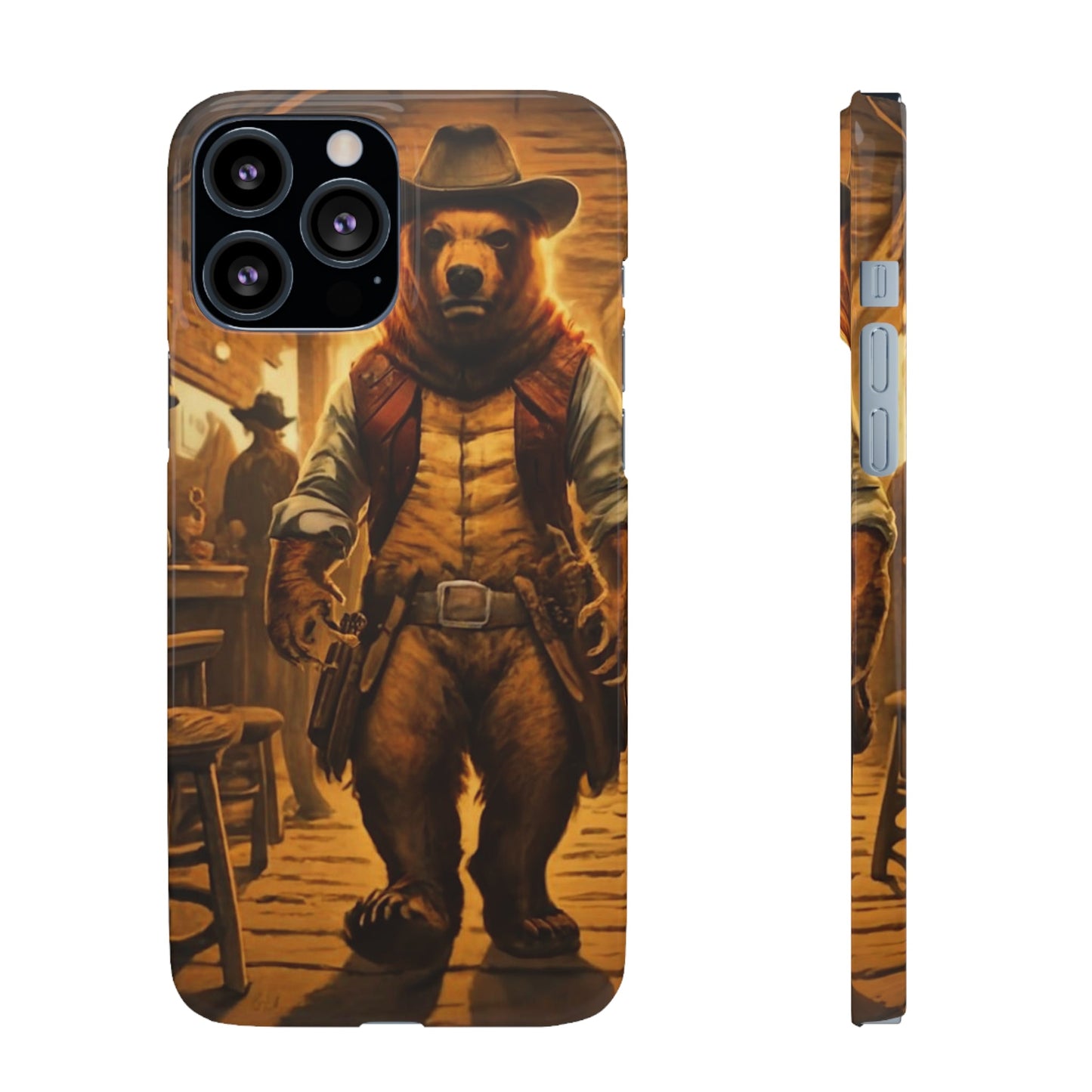 Cowboy Bear Snap Case - Colorwink