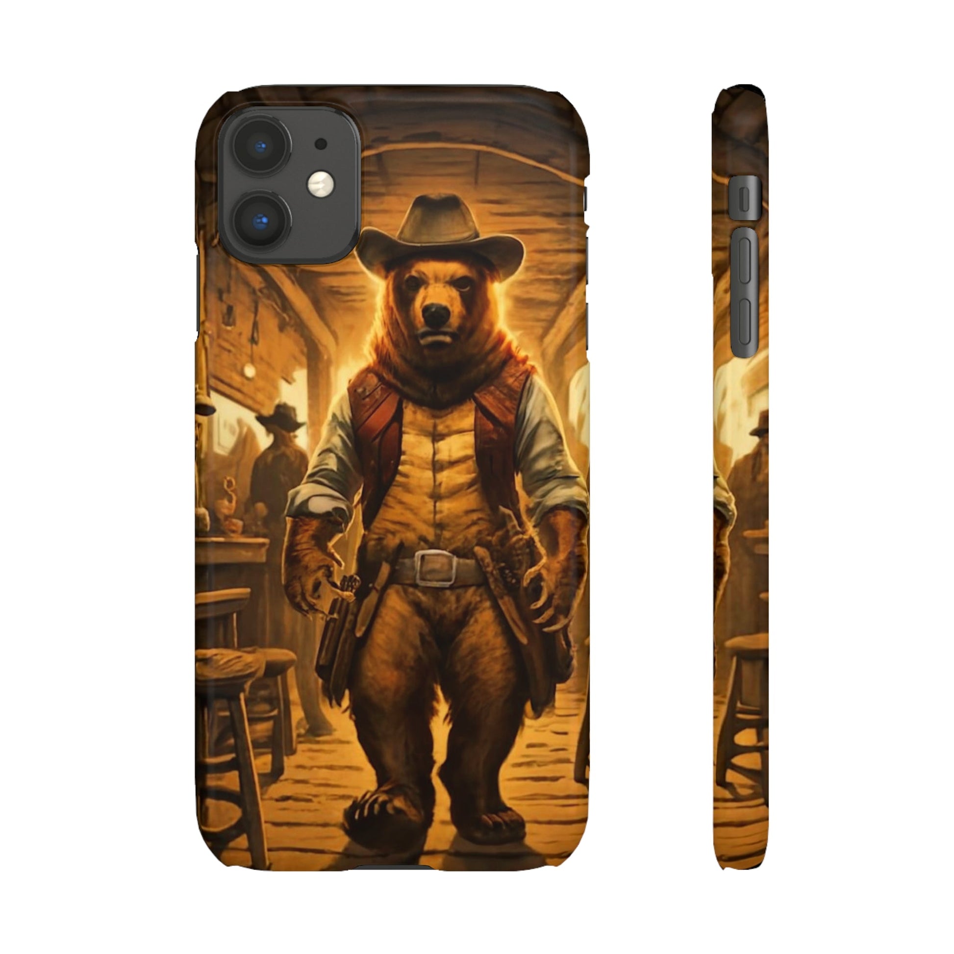 Cowboy Bear Snap Case - Colorwink