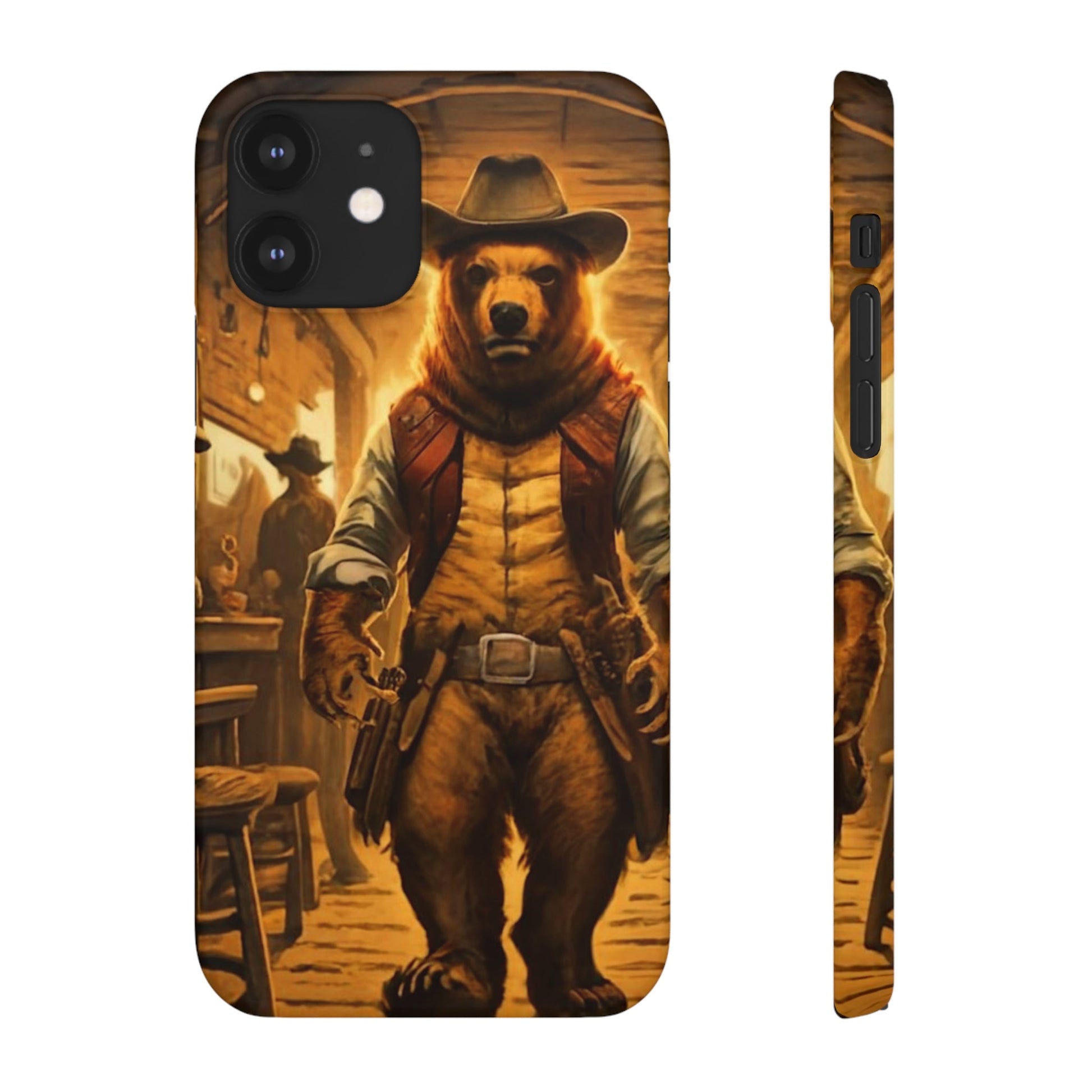 Cowboy Bear Snap Case - Colorwink