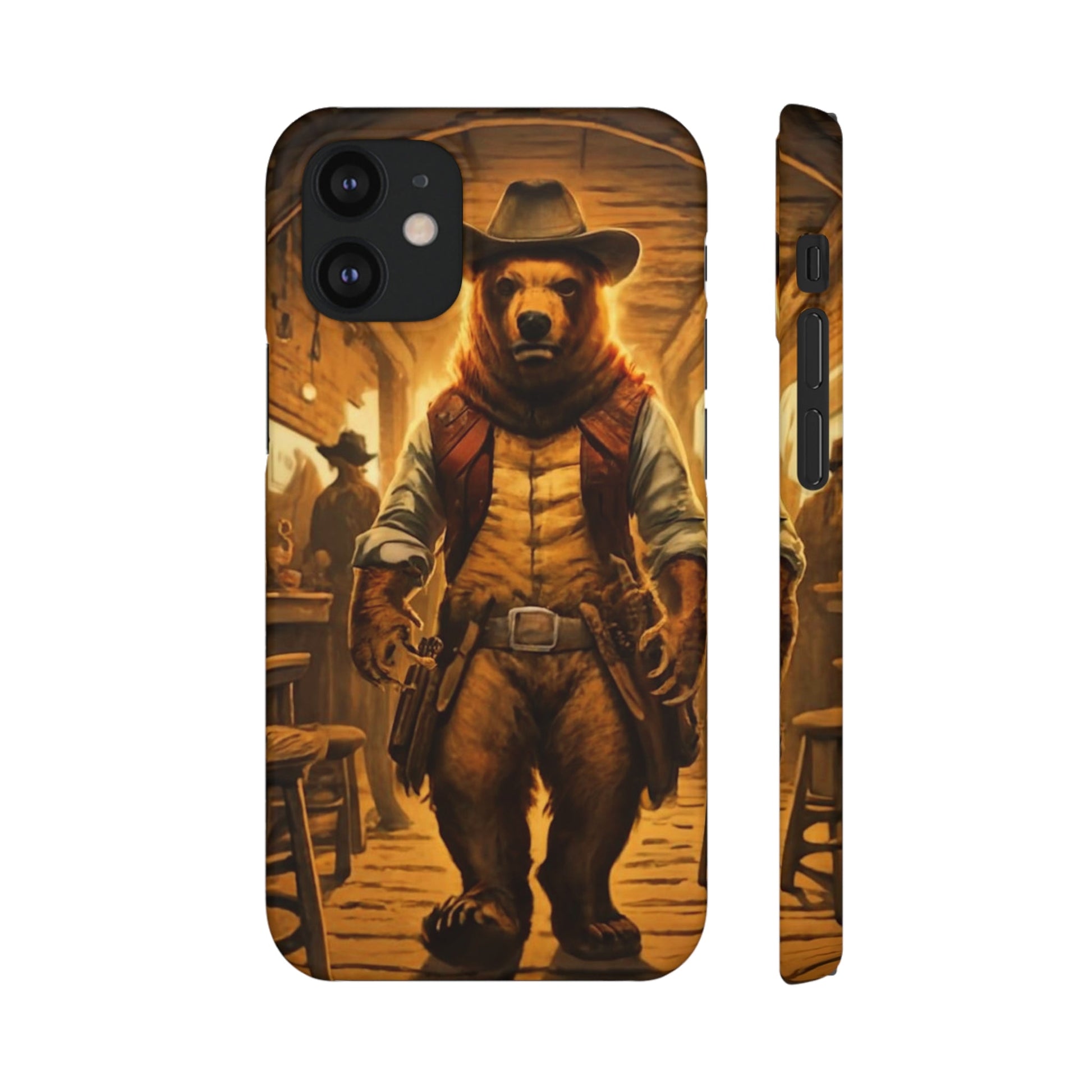 Cowboy Bear Snap Case - Colorwink