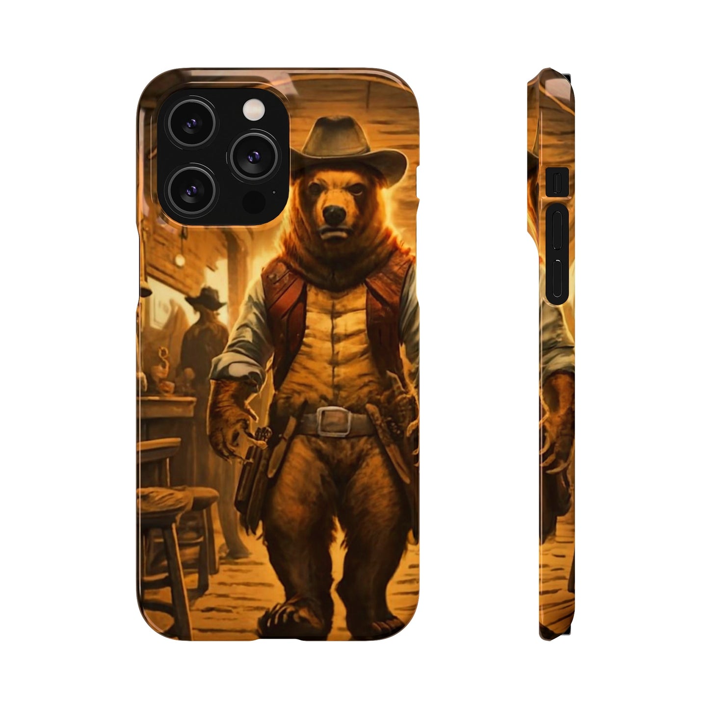 Cowboy Bear Snap Case - Colorwink