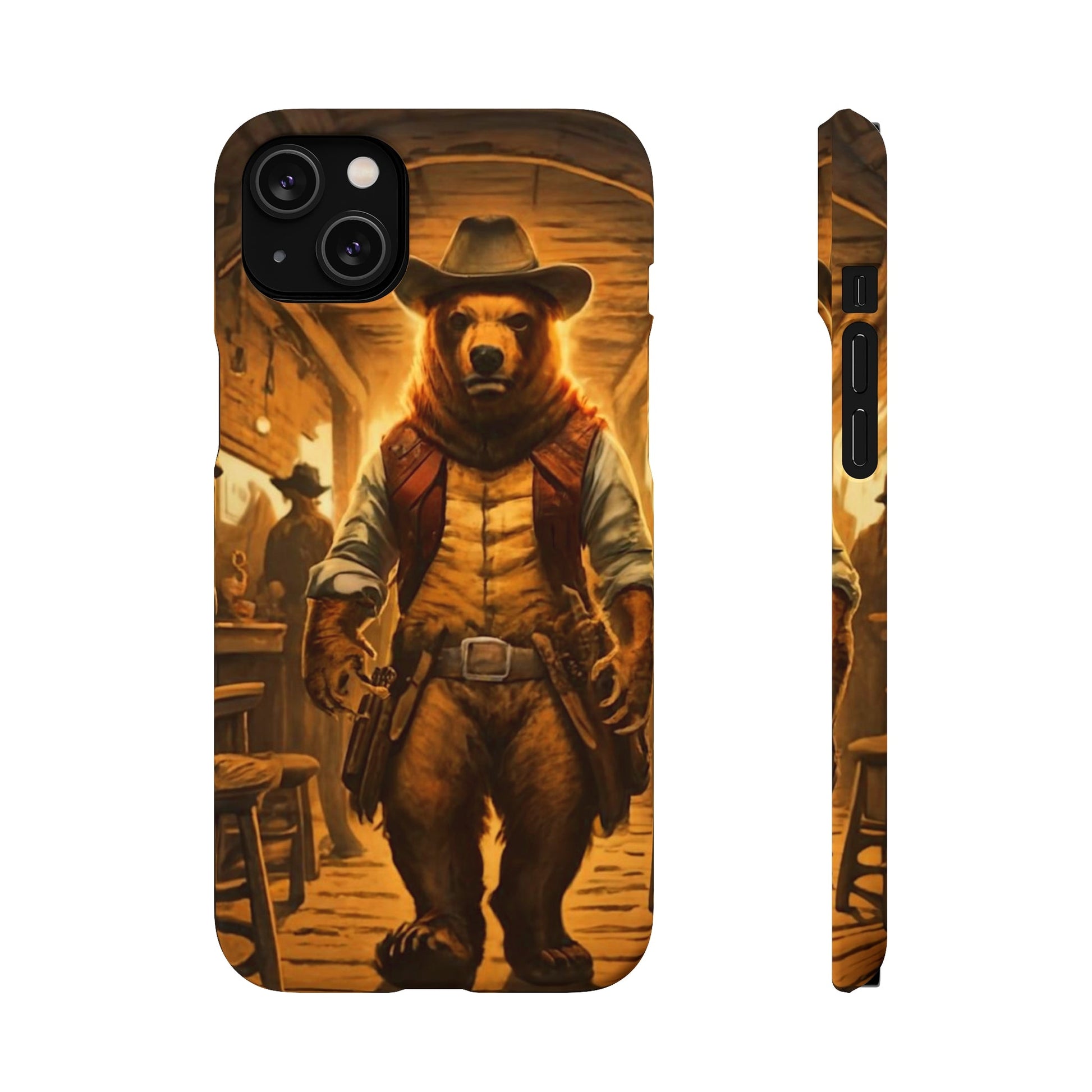 Cowboy Bear Snap Case - Colorwink