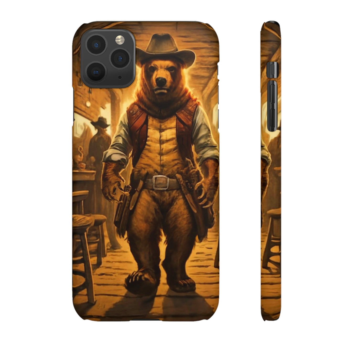 Cowboy Bear Snap Case - Colorwink