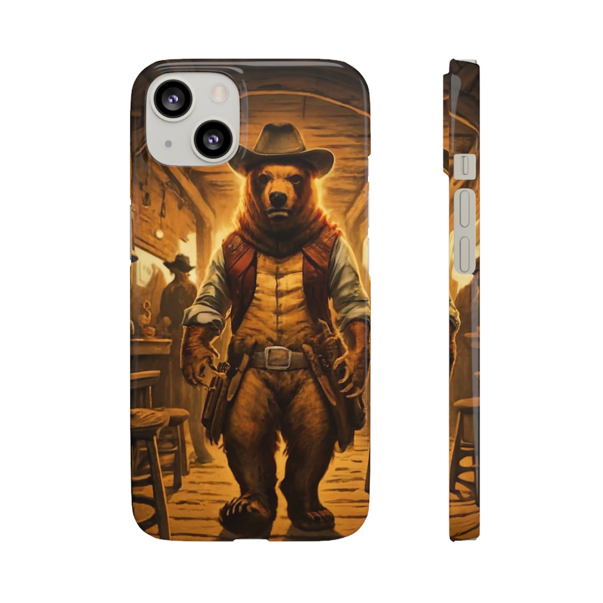 Cowboy Bear Snap Case - Colorwink