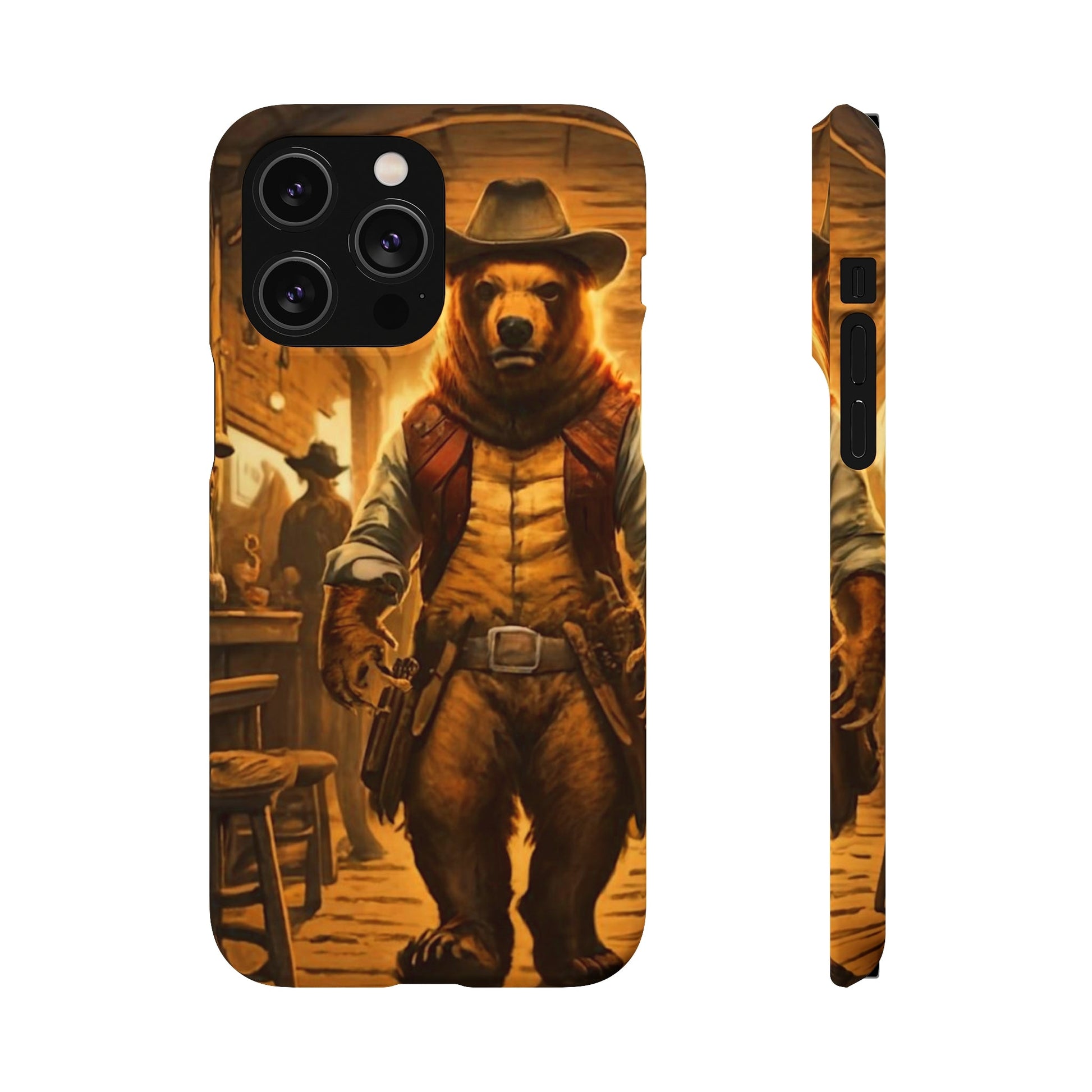 Cowboy Bear Snap Case - Colorwink