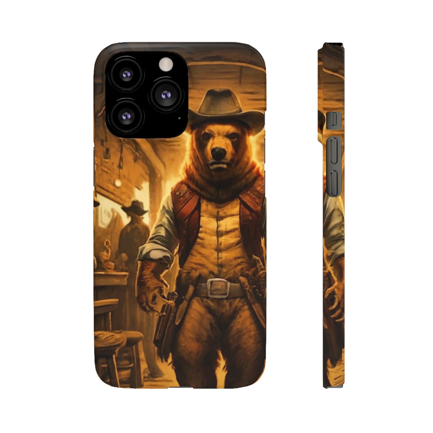 Cowboy Bear Snap Case - Colorwink