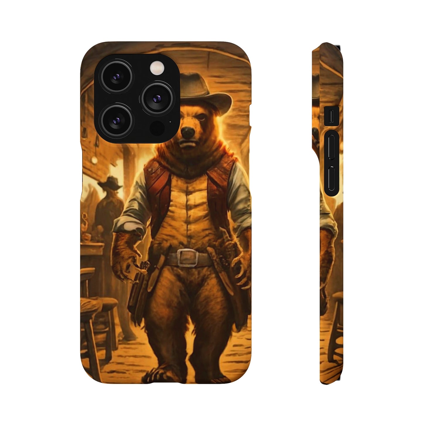 Cowboy Bear Snap Case - Colorwink