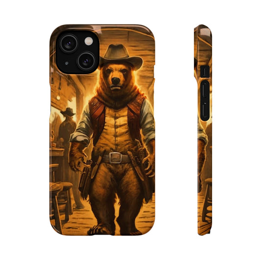 Cowboy Bear Snap Case - Colorwink