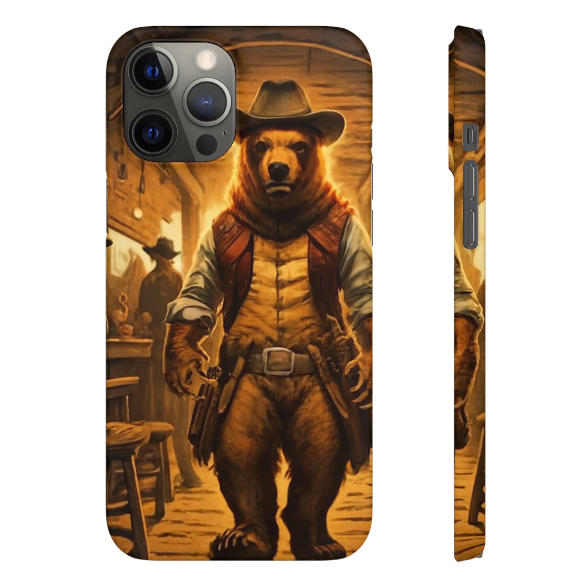 Cowboy Bear Snap Case - Colorwink