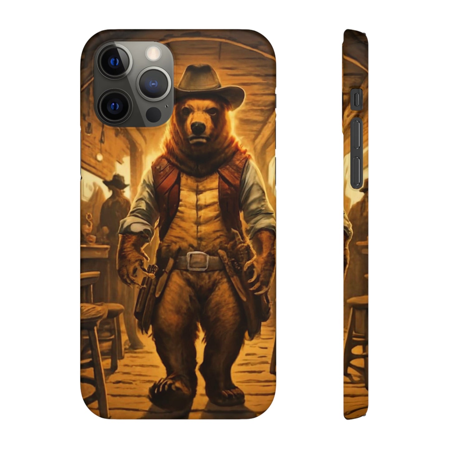 Cowboy Bear Snap Case - Colorwink