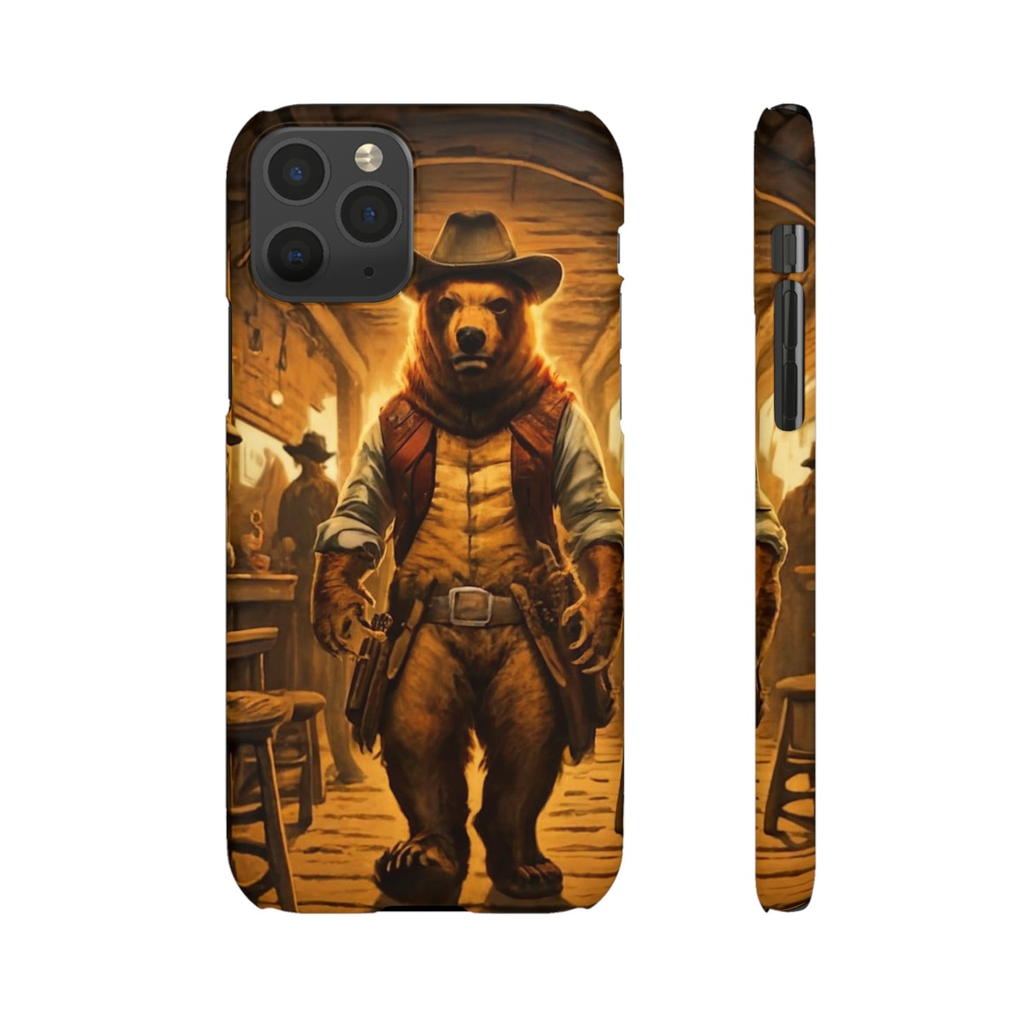 Cowboy Bear Snap Case - Colorwink