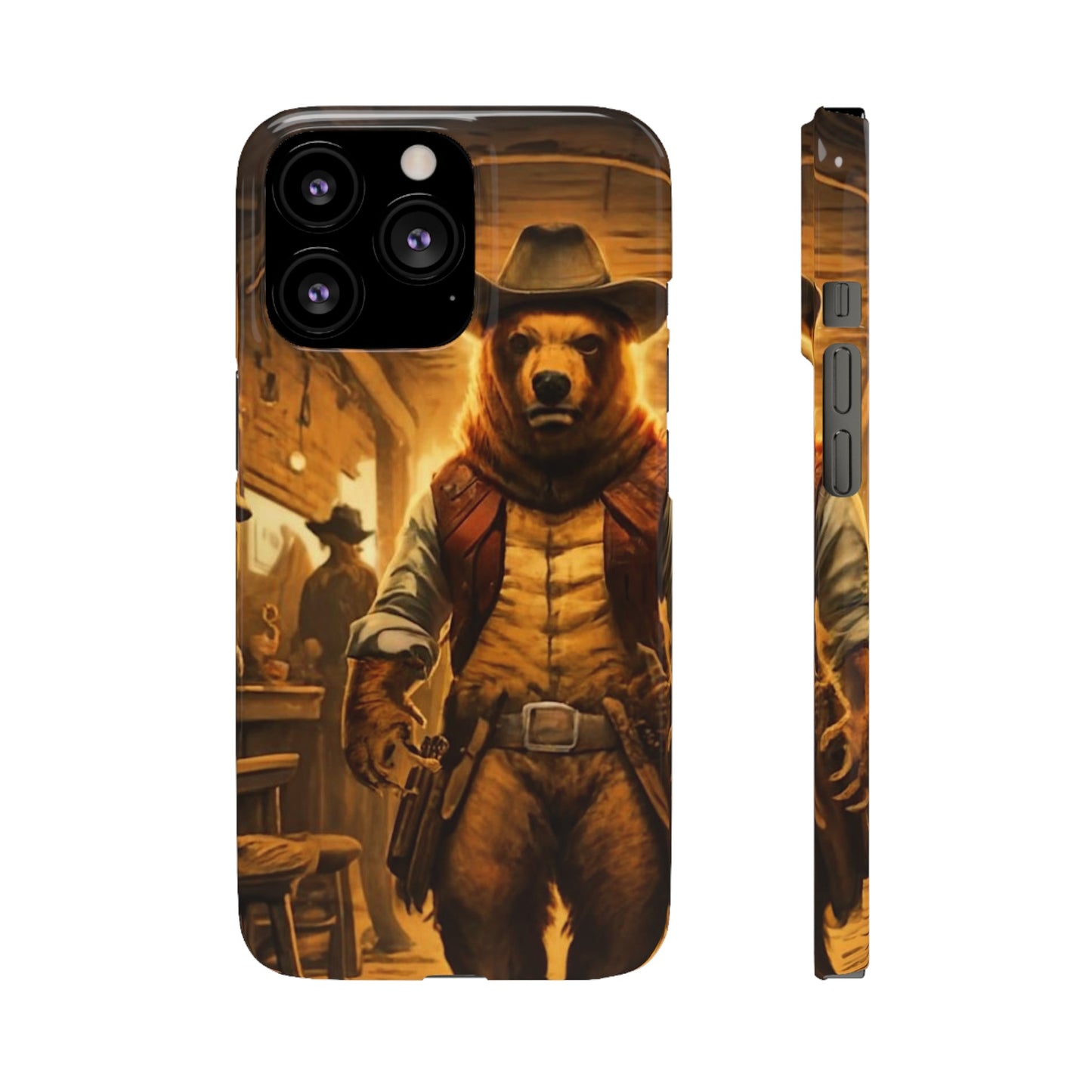 Cowboy Bear Snap Case - Colorwink