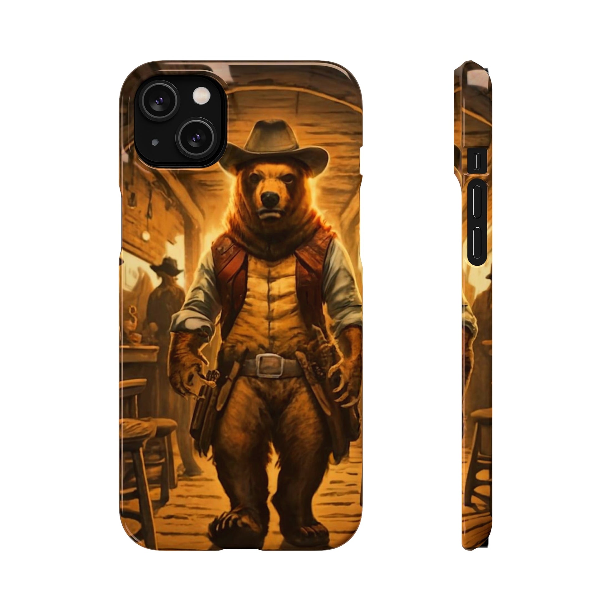 Cowboy Bear Snap Case - Colorwink