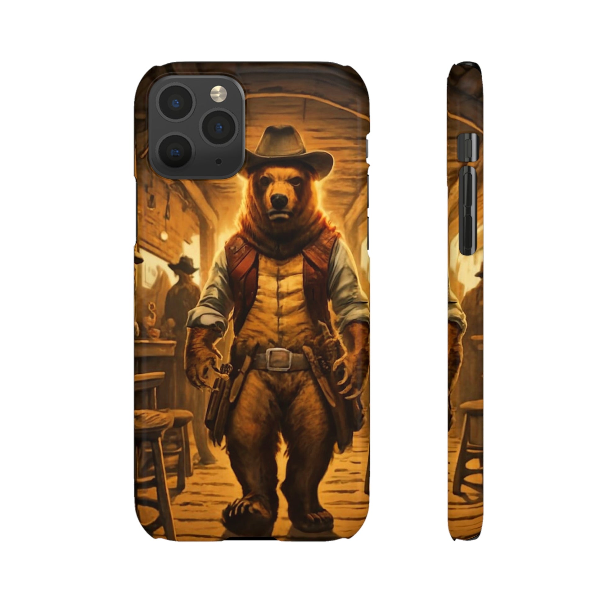 Cowboy Bear Snap Case - Colorwink